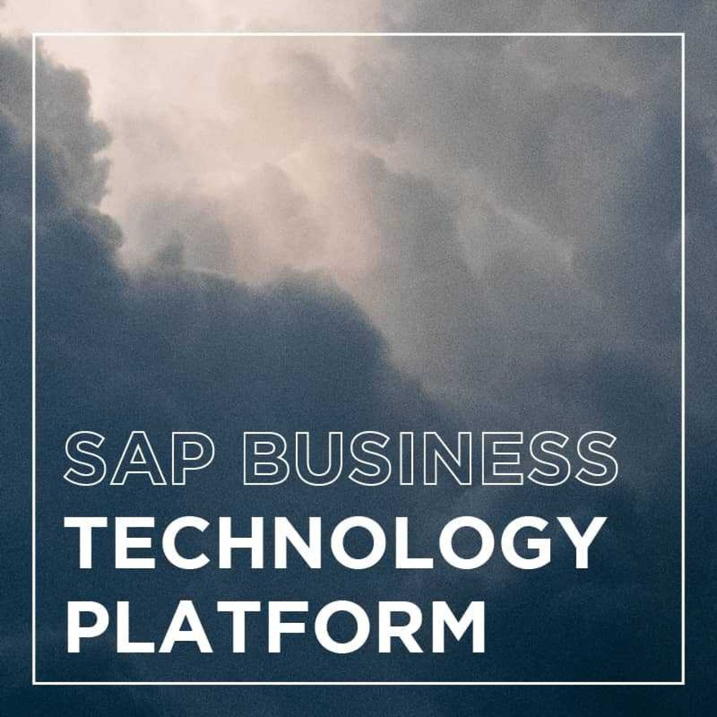 Kacheln s4h insight cloud reihe technology platform