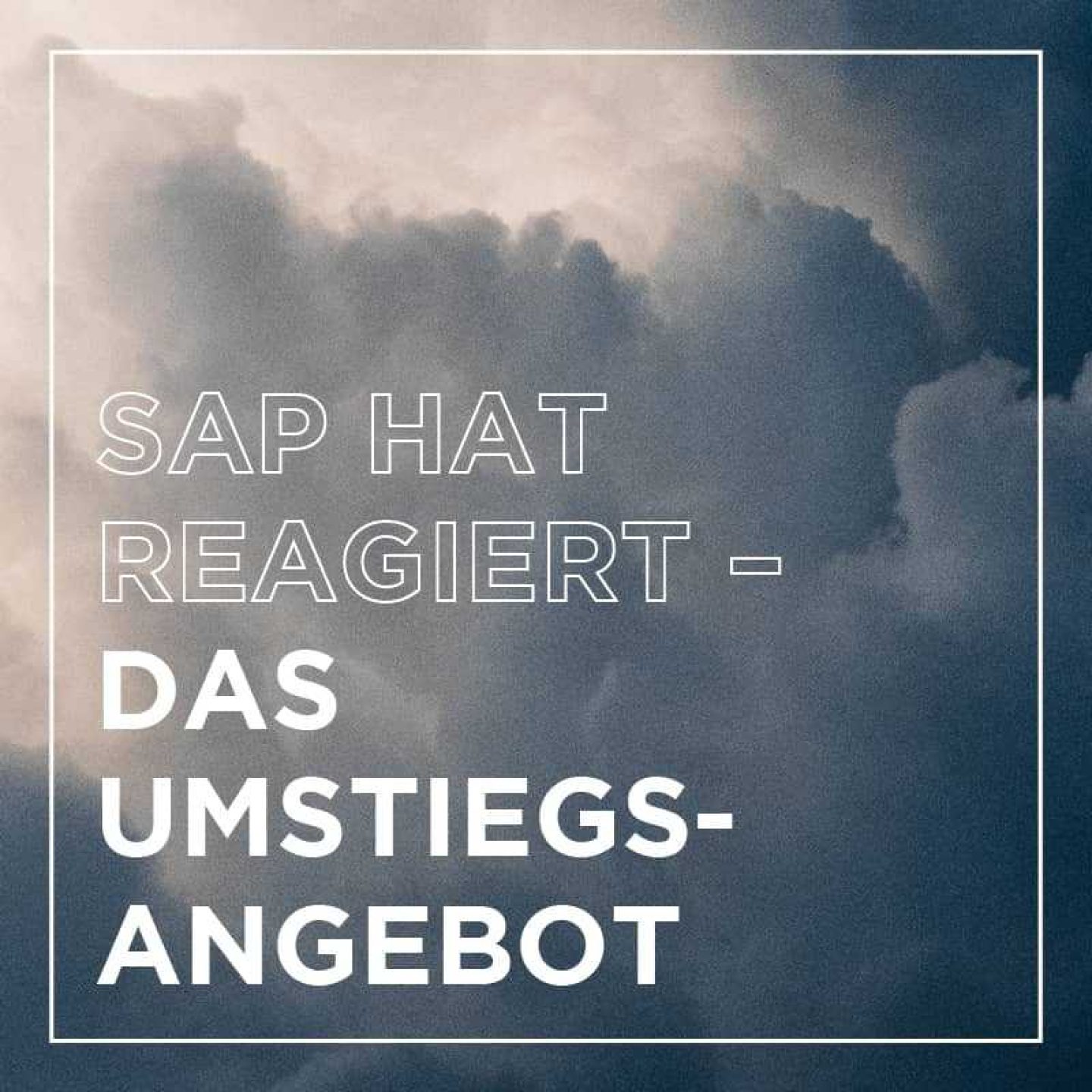 Kacheln s4h insight cloud reihe umstiegsangebot