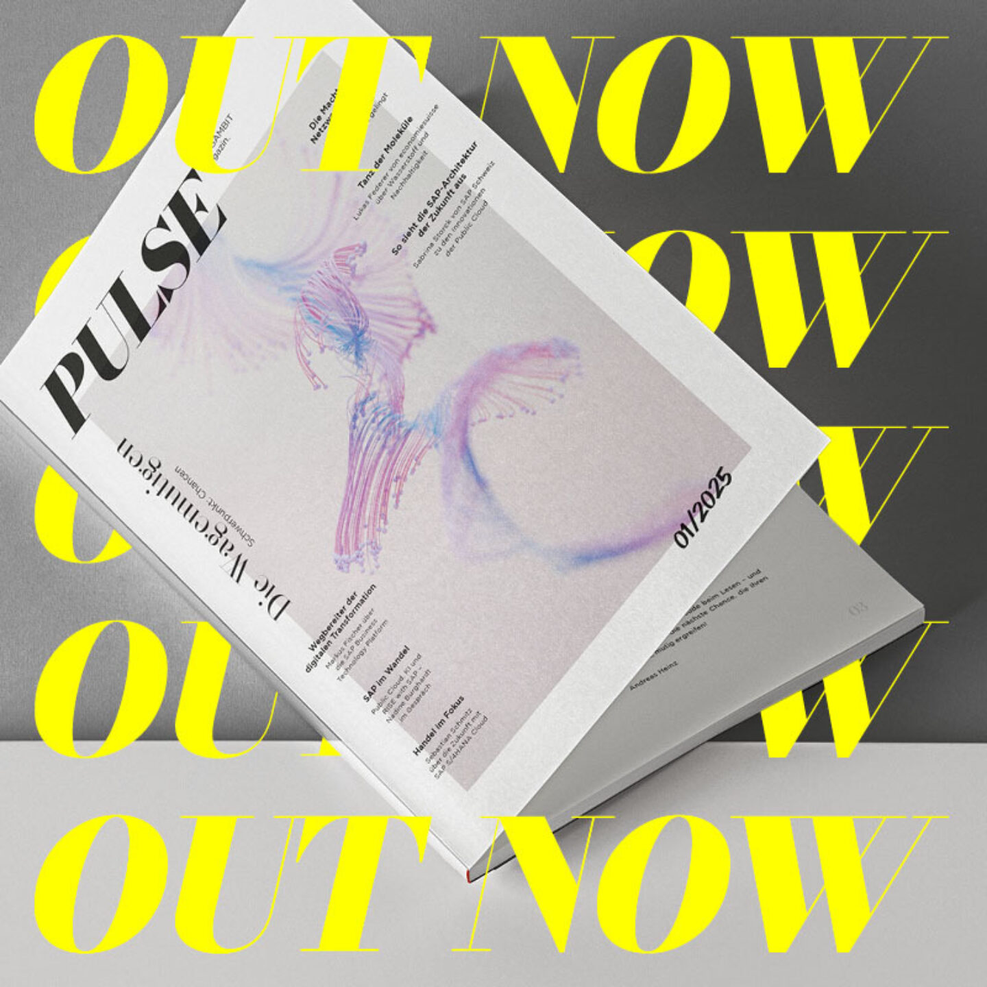 Pulse magazin gambit mockup ausgabe01 2025 outnow 800x800px komprimiert