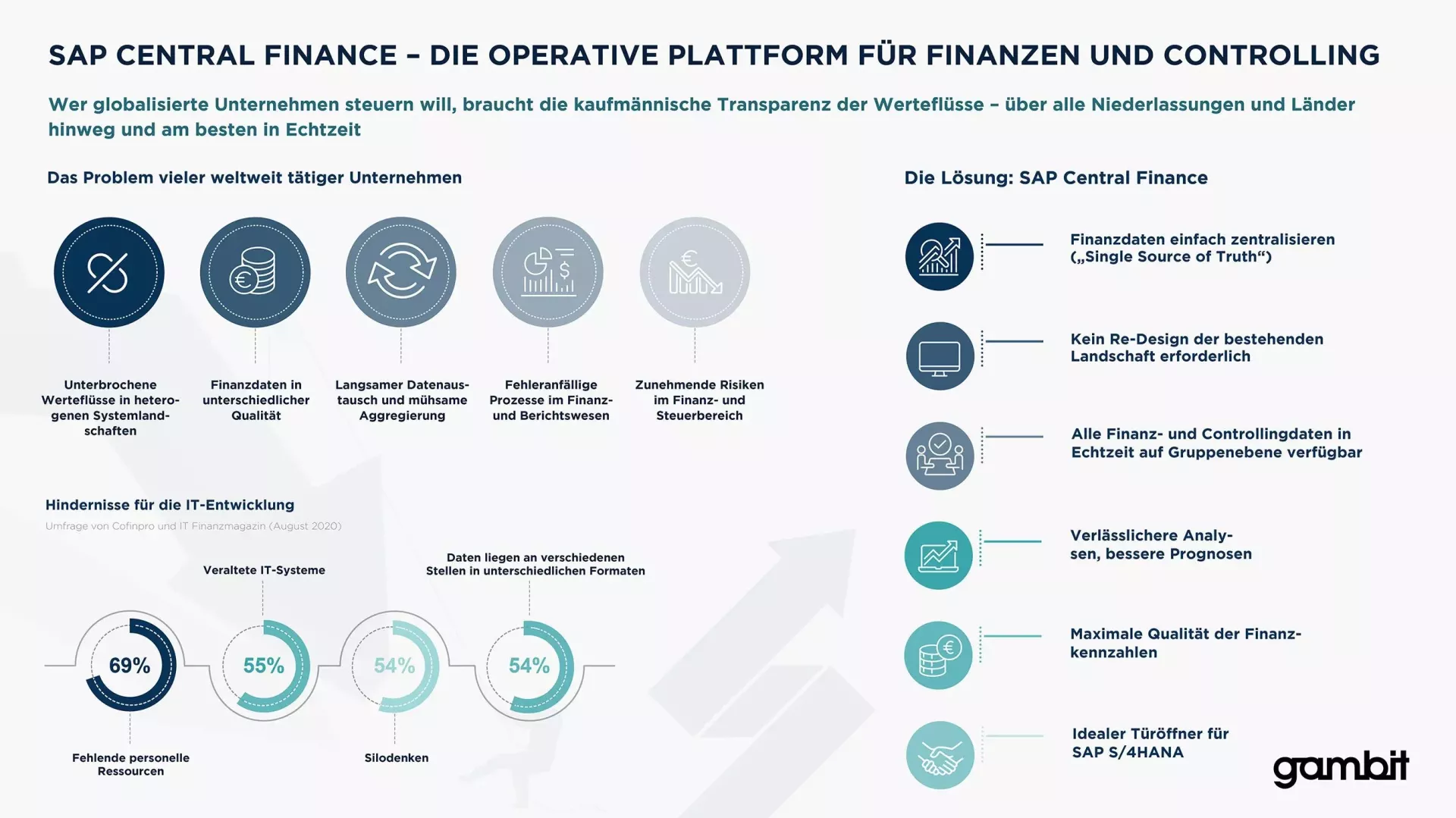 Infografik central finance